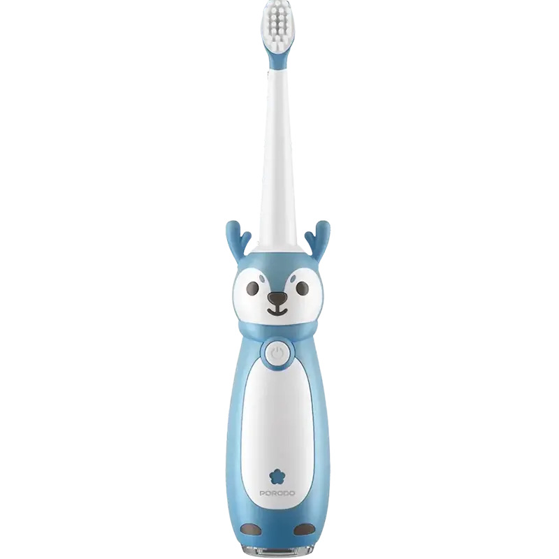 Porodo Lifestyle 350mAh Kids Electric Toothbrush with 3 Cleaning modes Blue 1 Mascom International.webp